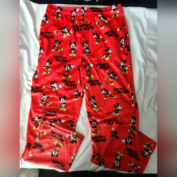 Disney Men's Pajama Pants Mickey Mouse Size Medium NWT - Picture 4 of 5